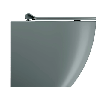 COLOR ELEMENTS 55X36 - Floor mounted ceramic toilet by GSI ceramica - view 3